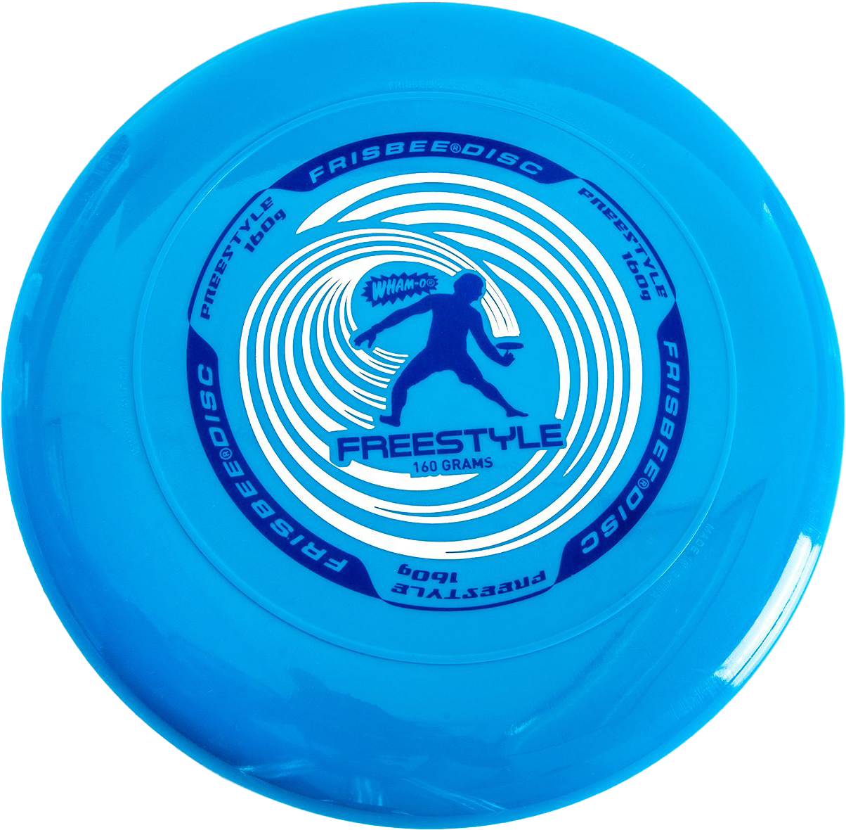 Download Blue Freestyle Frisbee Disc160 Grams | Wallpapers.com