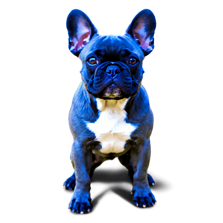 Blue French Bulldog Png Hgb PNG