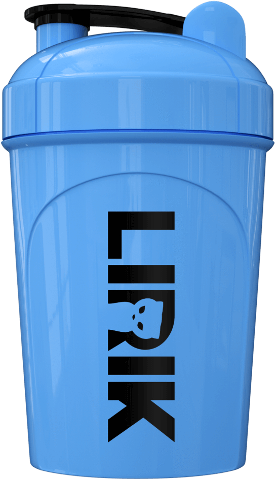 Blue G Fuel Shaker Bottle PNG