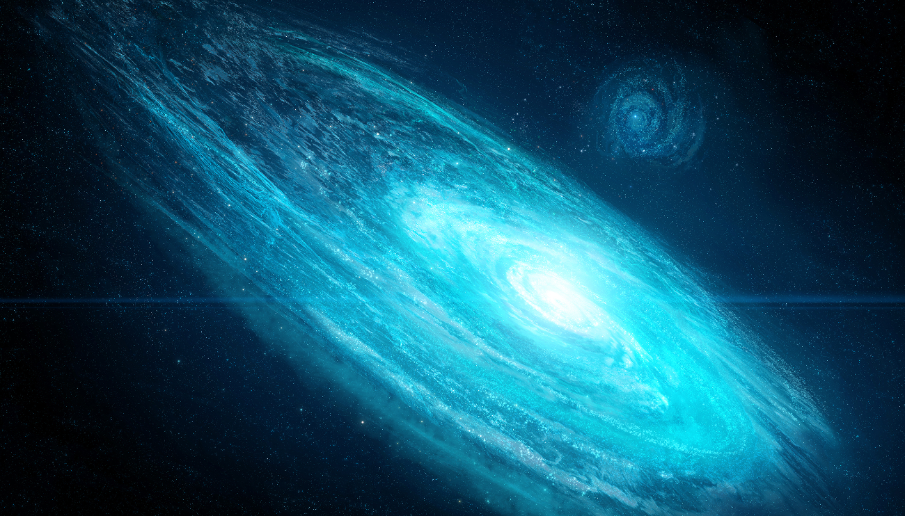 Esplorandola Galassia Blu