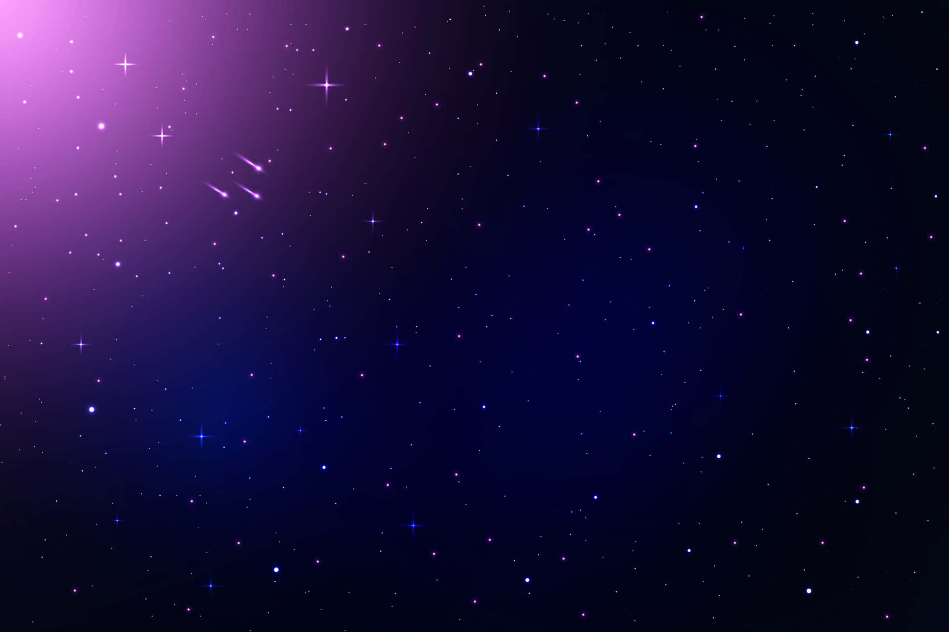 Unahermosa Vista De Una Galaxia Azul En El Espacio.