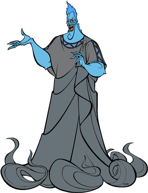 Blue Genie Expressive Gesture PNG