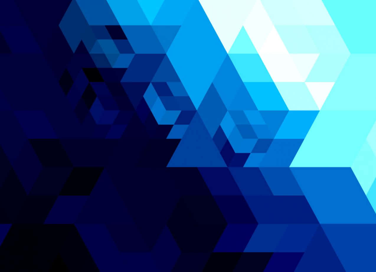 Download Blue Geometric Background | Wallpapers.com