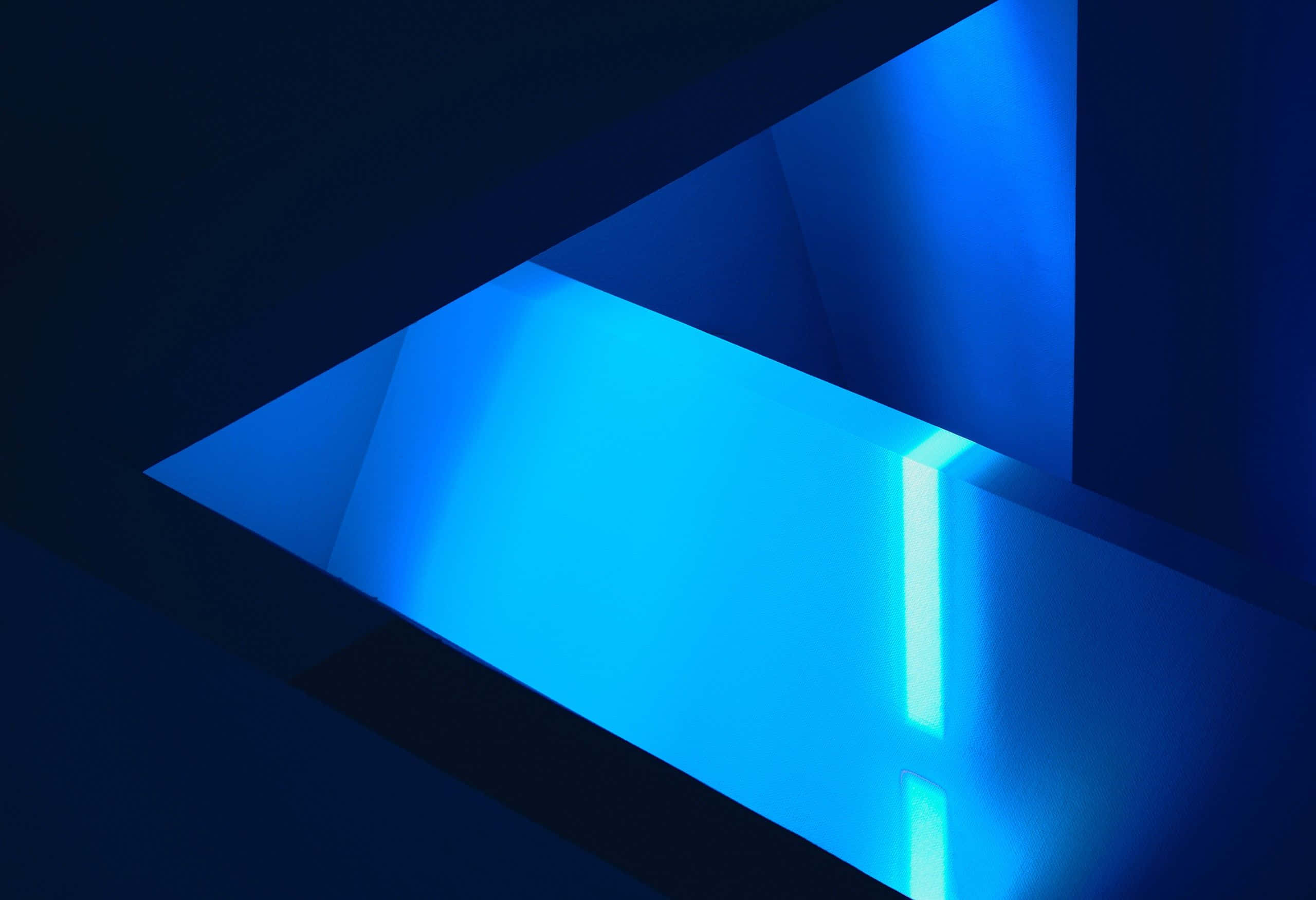 Blue Geometric Background