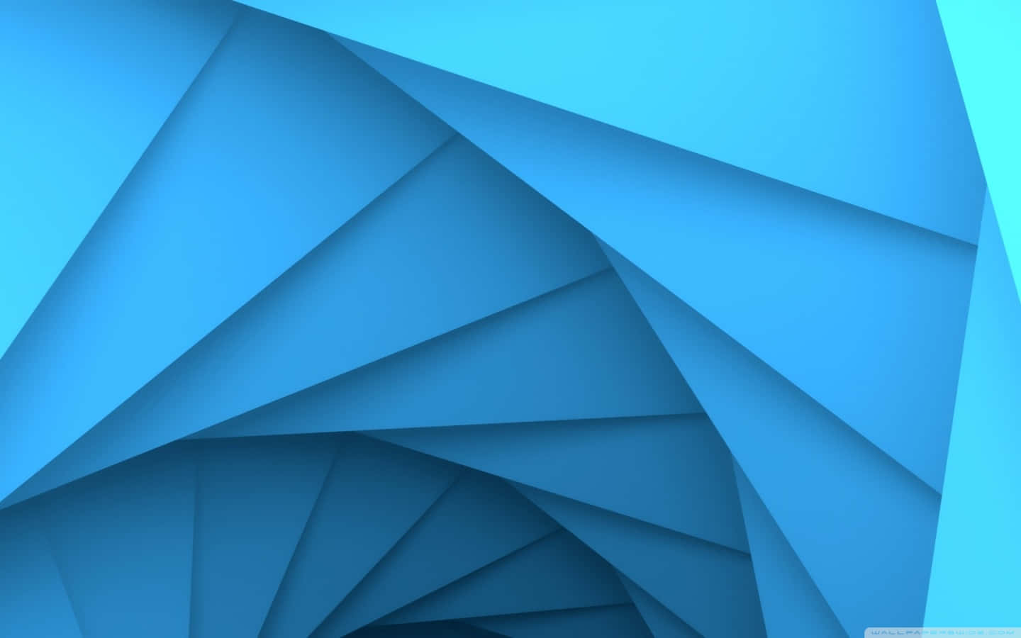 A bold blue geometric pattern Wallpaper