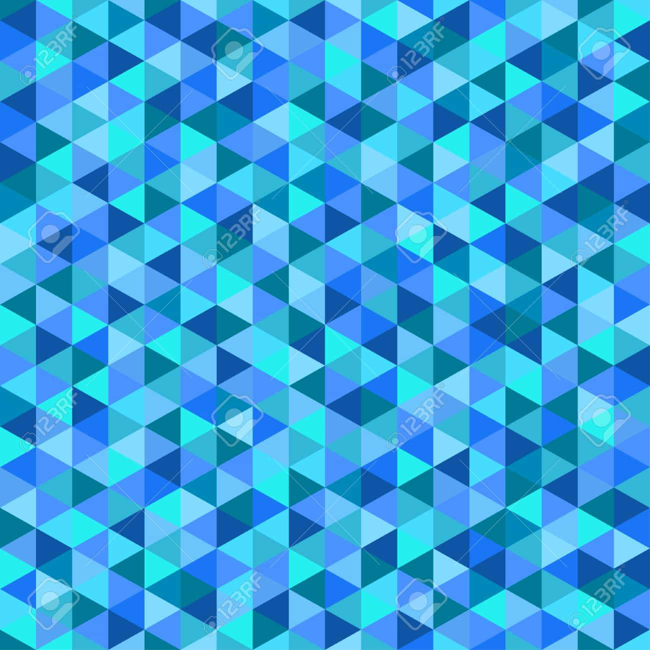 teal geometric pattern