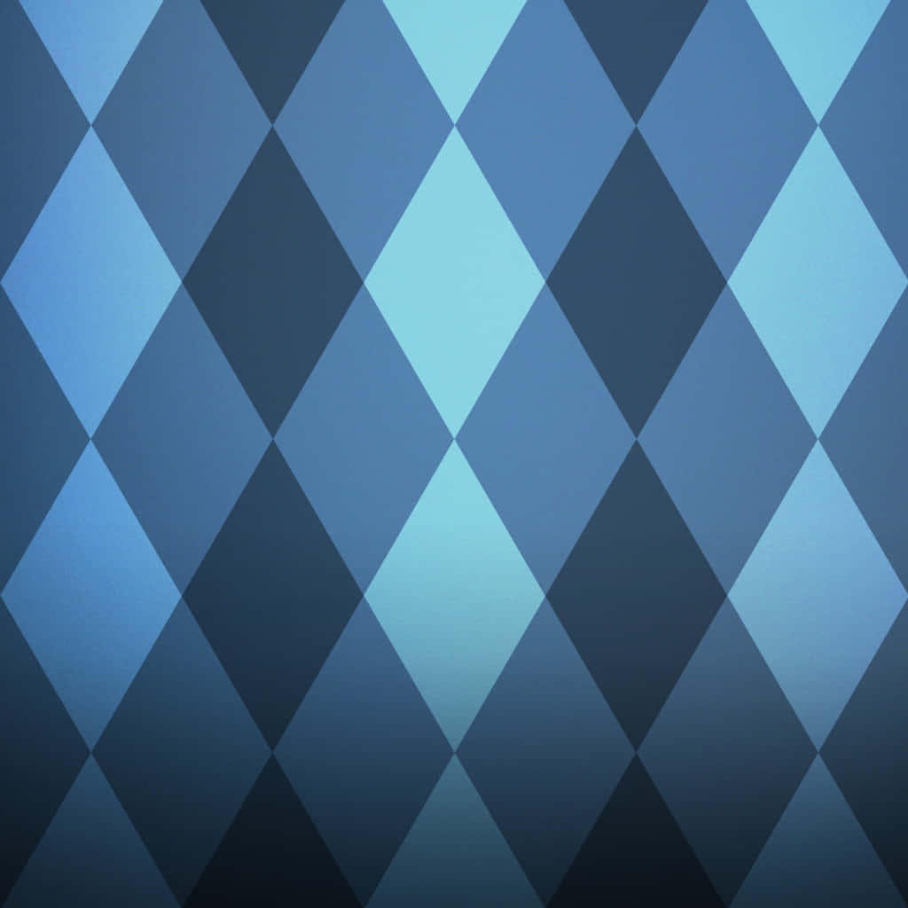 Blue Geometric Pattern Background Wallpaper