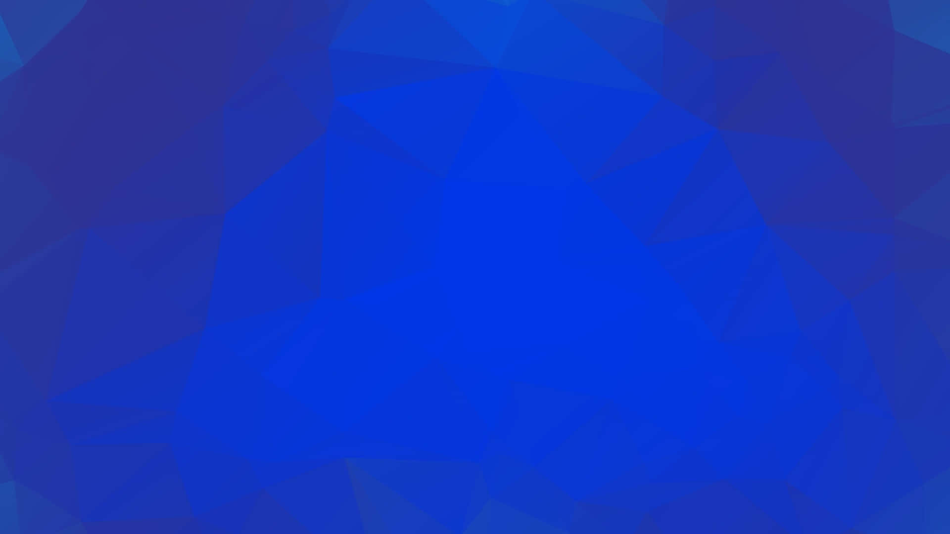 Geometric Blue Shapes in a Pattern Wallpaper
