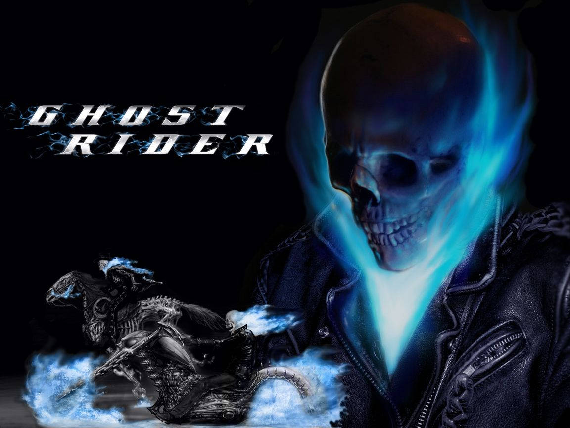 Blue Ghost Rider Fanfiction Poster Background