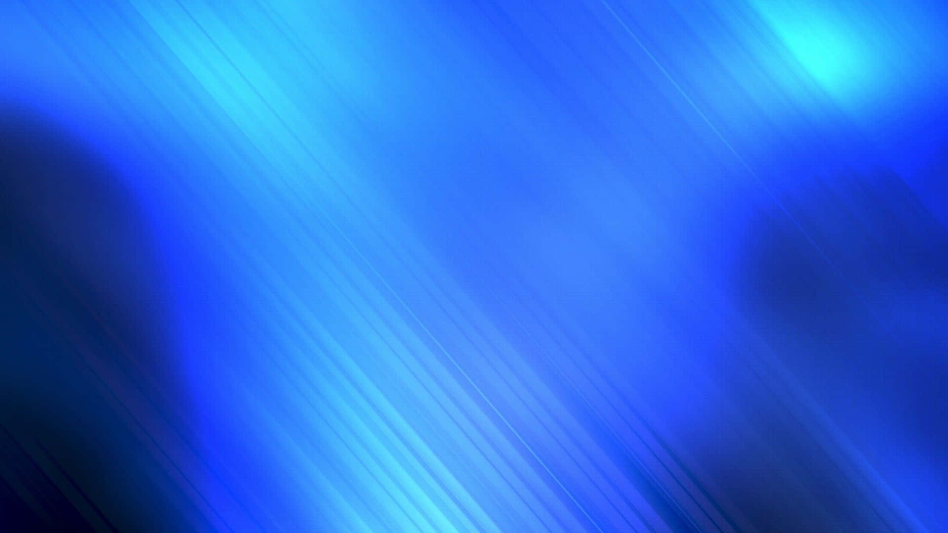 Blå abstrakt baggrund med lysstreger Wallpaper