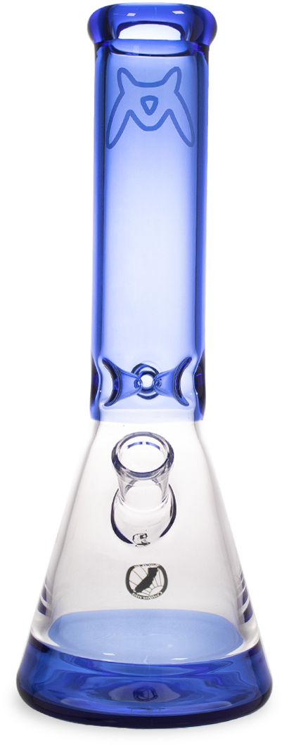 Blue Glass Bong PNG