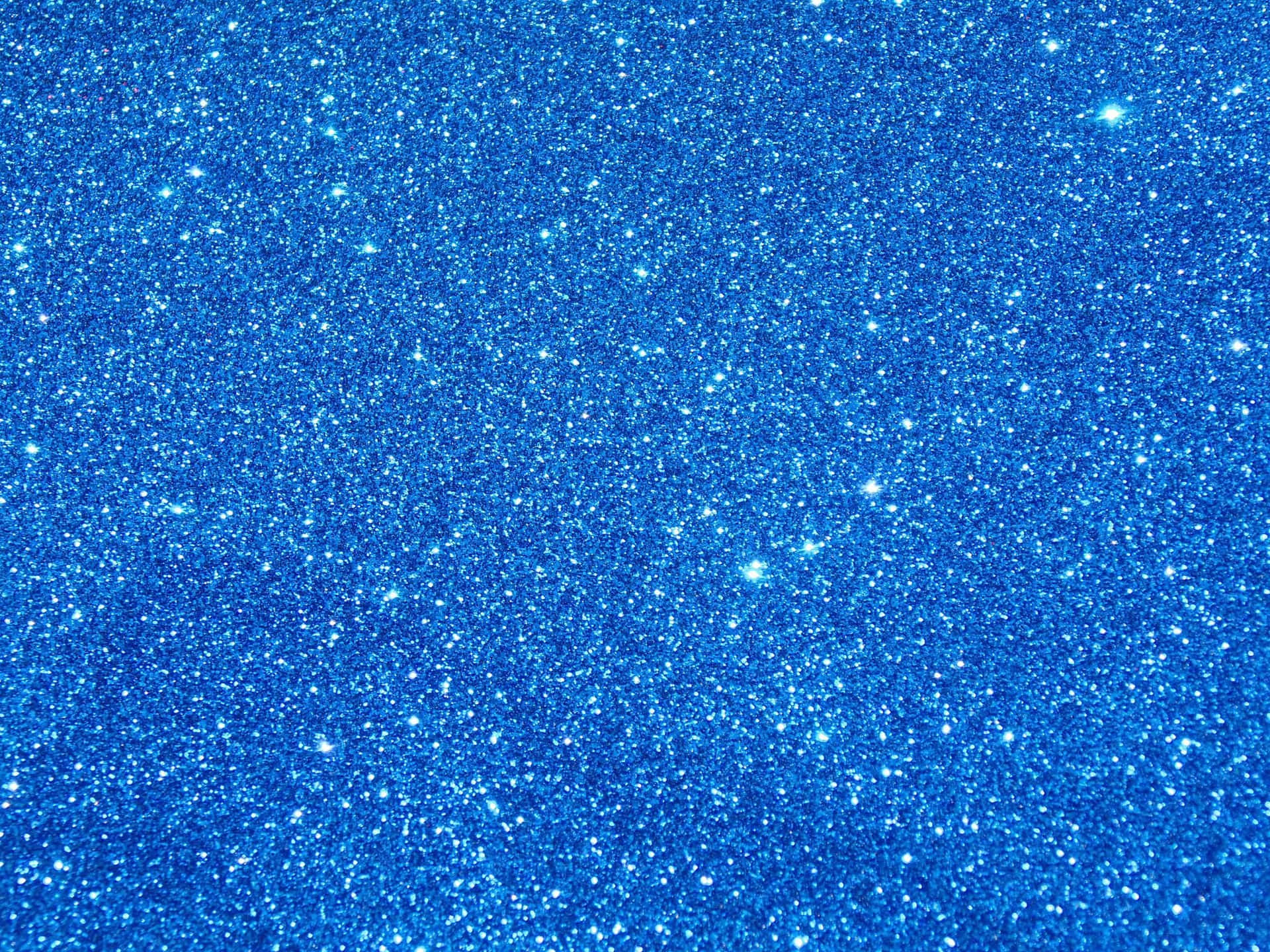 Vibrant blue glitter background