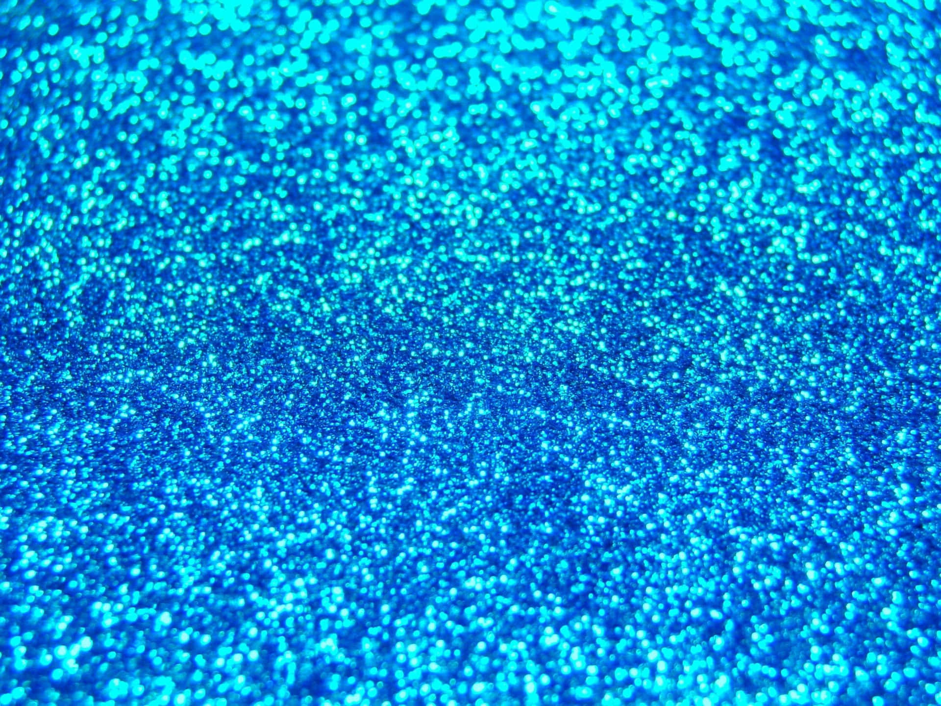 Faibrillare La Tua Stanza Con Questo Sfondo Glitter Blu Brillante