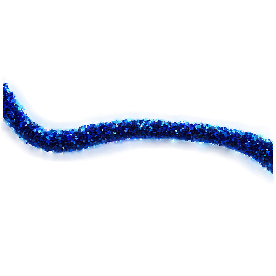 Blue Glitter Line Detail Png 94 PNG