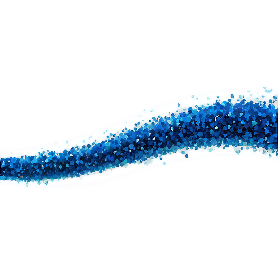 Blue Glitter Line Detail Png Bdh84 PNG