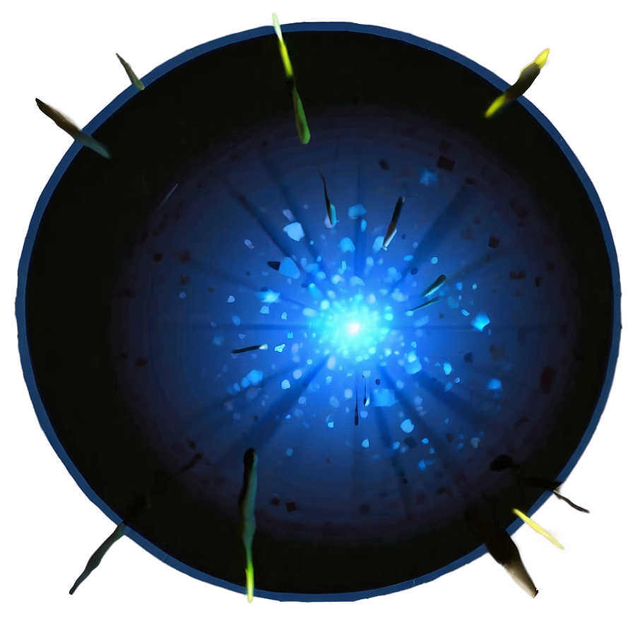 Blue Glow B PNG