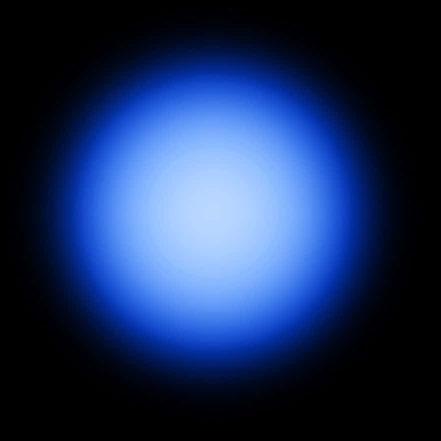 Blue Glowing Light Effect PNG