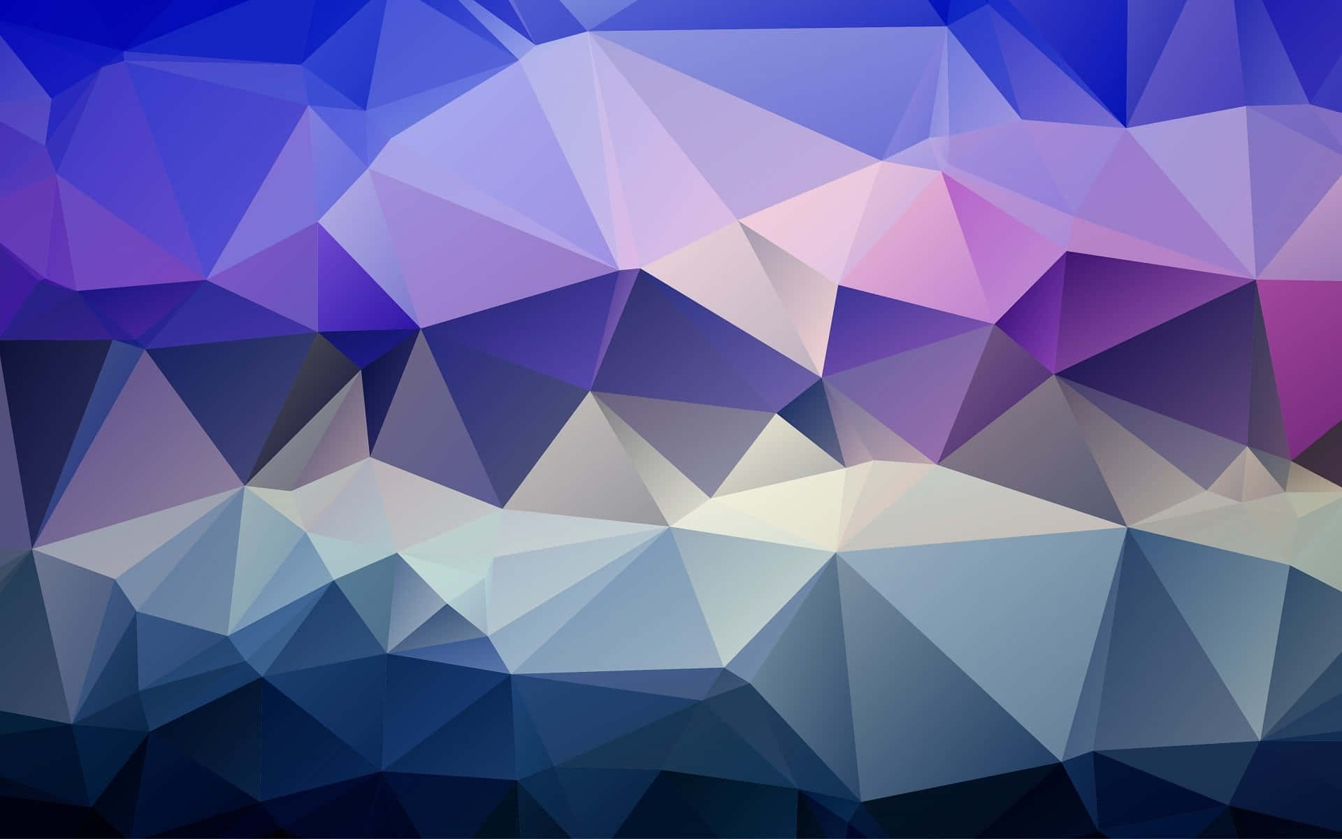 Blue Gradient Polygon Background Wallpaper