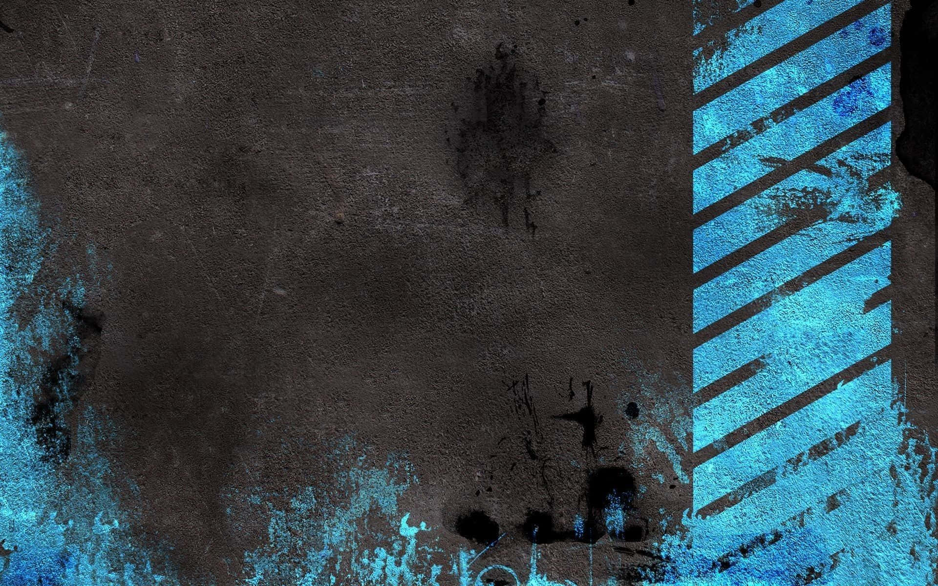 Unfondo Degradado En Tonos Azul-gris Con Formas Abstractas.