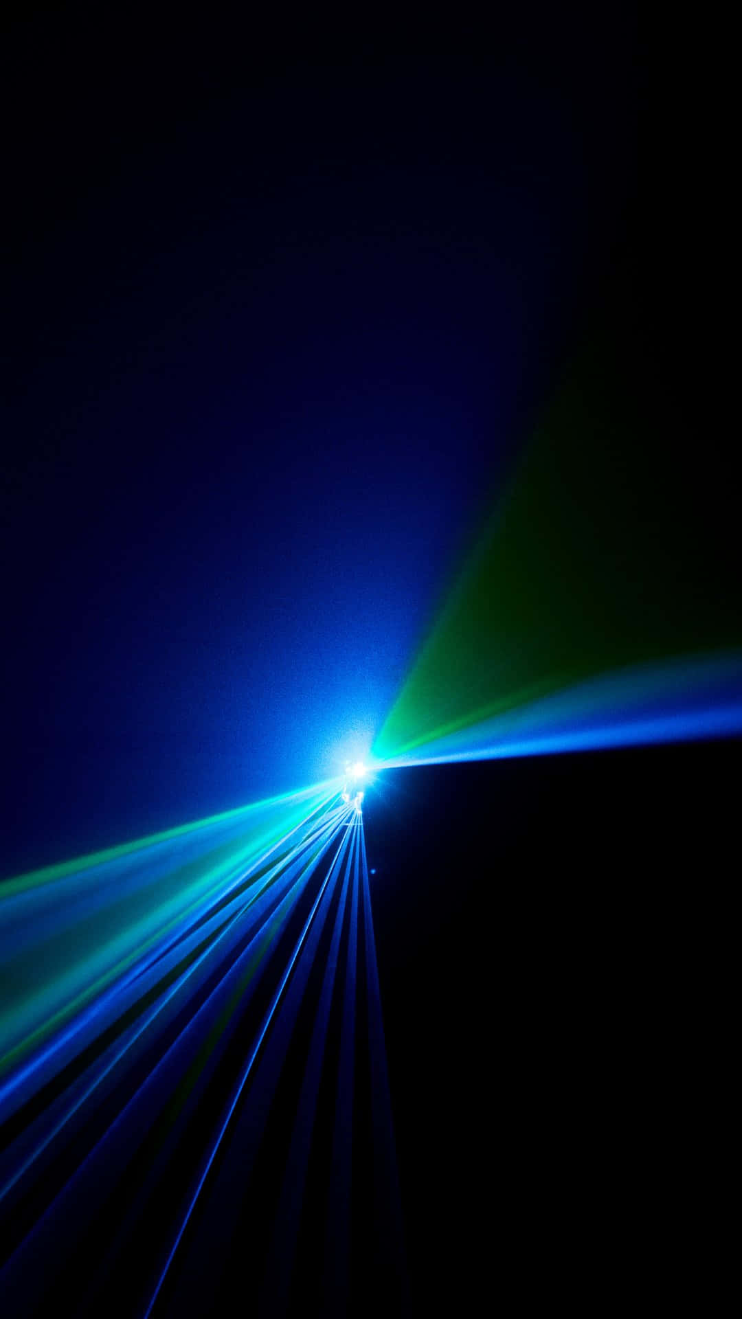 Blue Green Laser Light Show Wallpaper