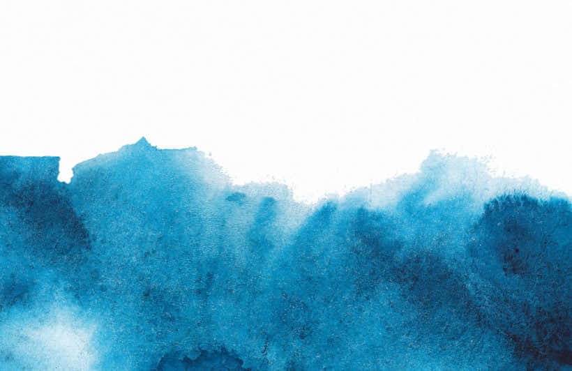 Stærk blå Grunge med en anspændt attitude Wallpaper