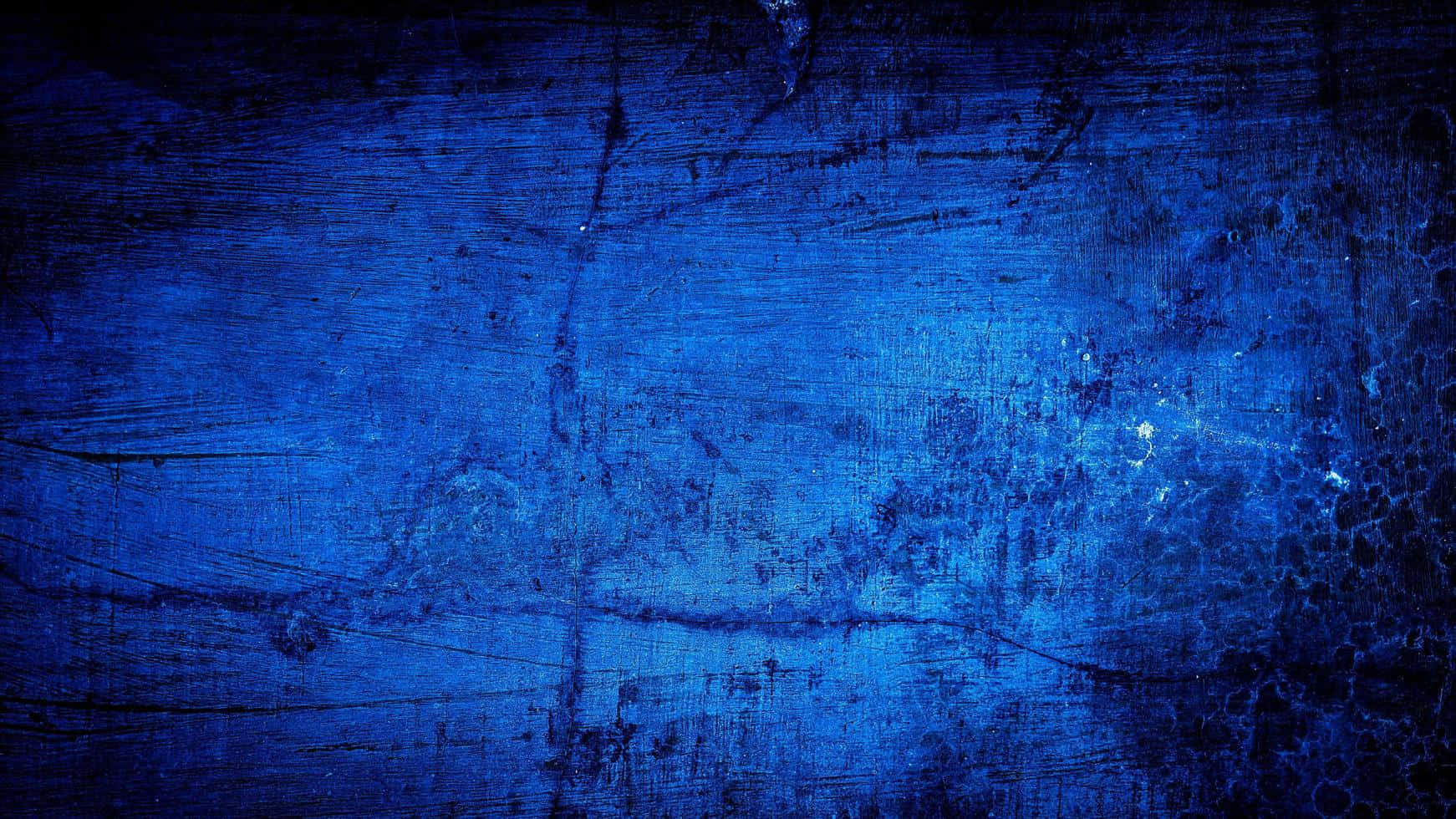 Dark and mysterious blue grunginess Wallpaper