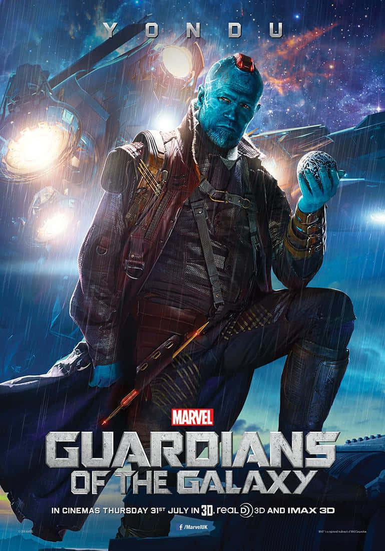 "blue Guardian Of The Galaxy - Yondu Udonta" Wallpaper