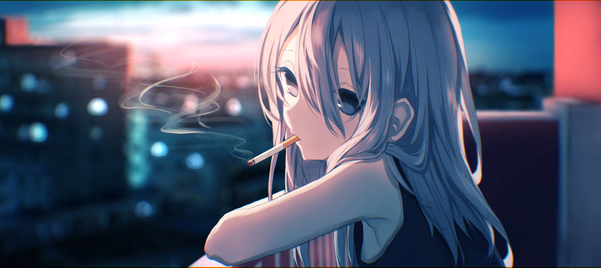 Anime Anime Girls Blonde Flowers Skirt Tights Green Eyes Fate Series Smoke  Looking Away Fate Grand O Wallpaper - Resolution:1920x1080 - ID:1231940 -  wallha.com