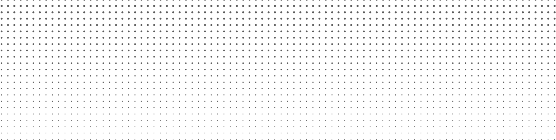 Blue Halftone Gradient Pattern PNG — A minimalist black background with a subtle grid of evenly spaced white dots creating a digital halftone effect.