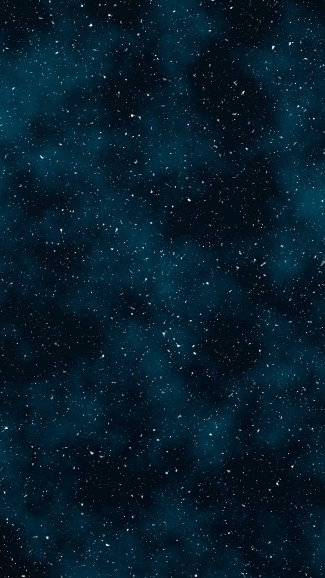 Blue Hazy Clouds Space Iphone Wallpaper