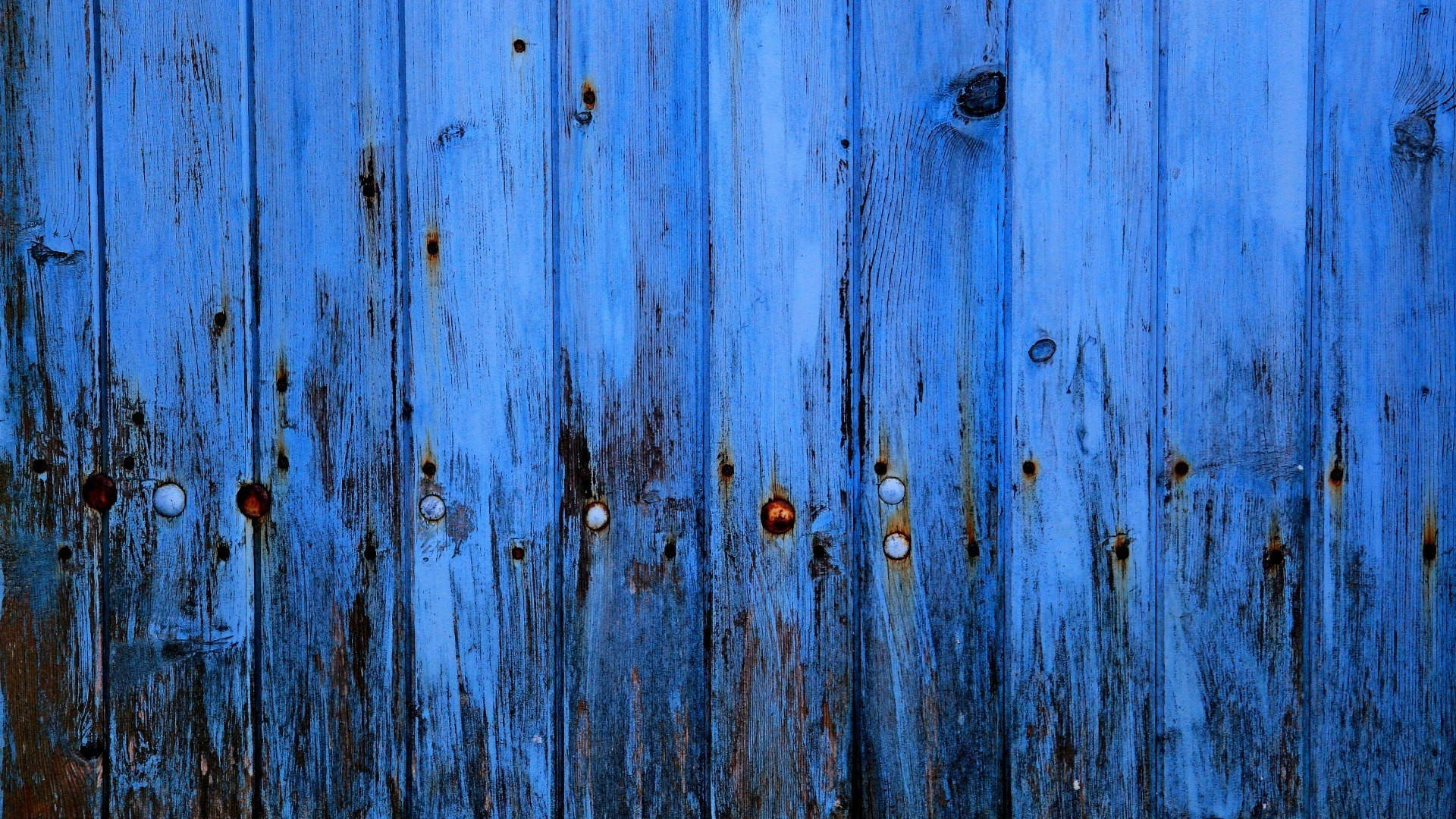 Blauehd Holzzaun Wallpaper