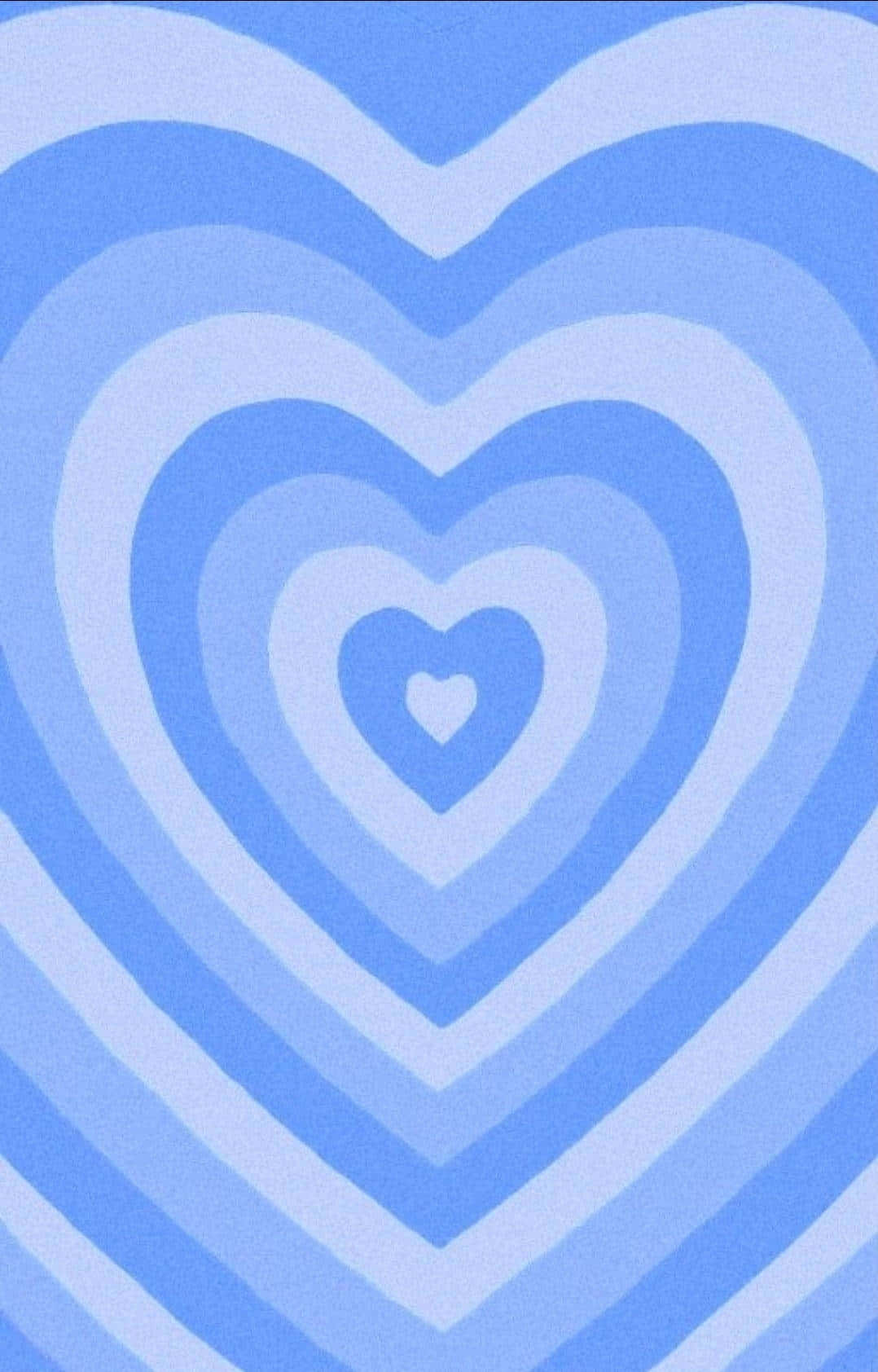 Blue Heart Aesthetic Wallpaper Wallpaper