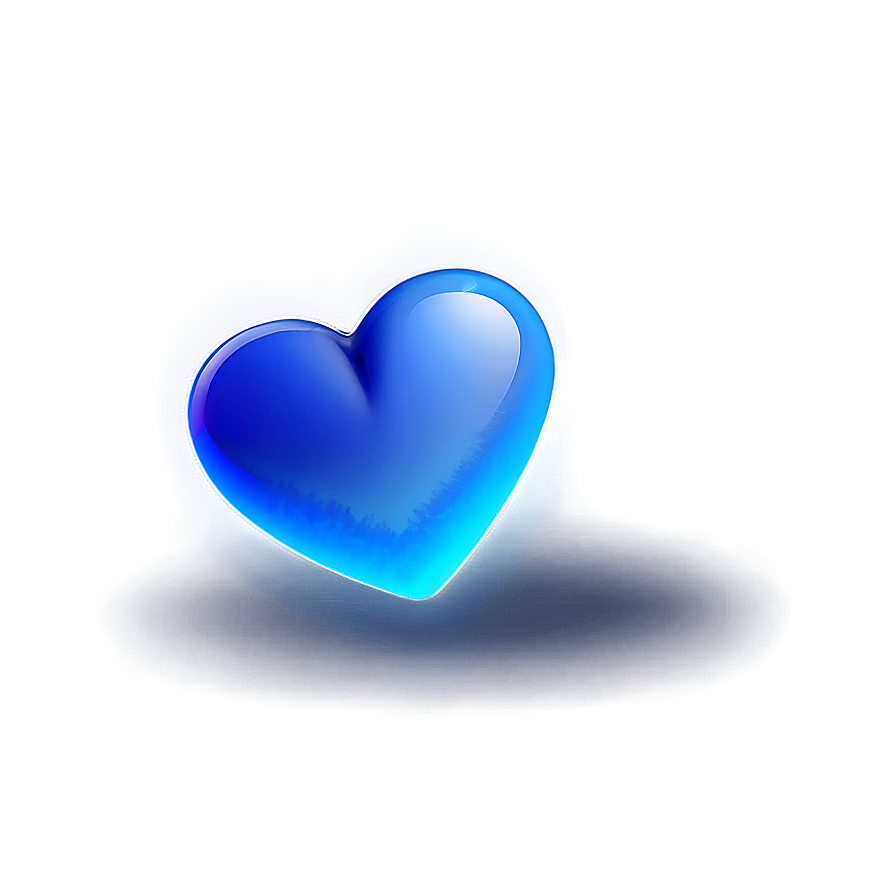 Blue Heart Emoji Png Image 53 PNG