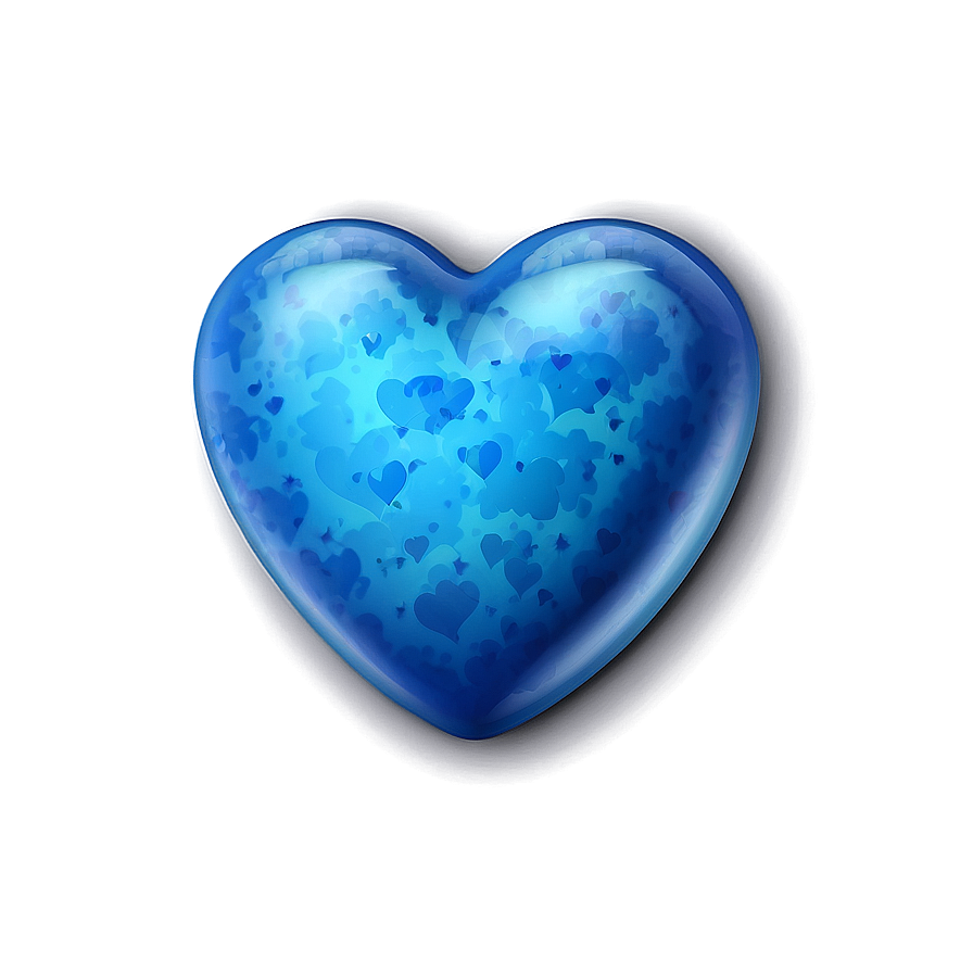 Blue Heart Emoji Png Image Wcq24 PNG