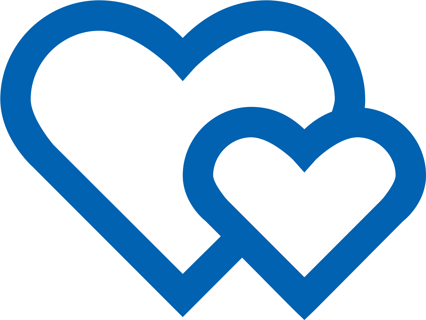 Blue Heart Icon Overlay PNG