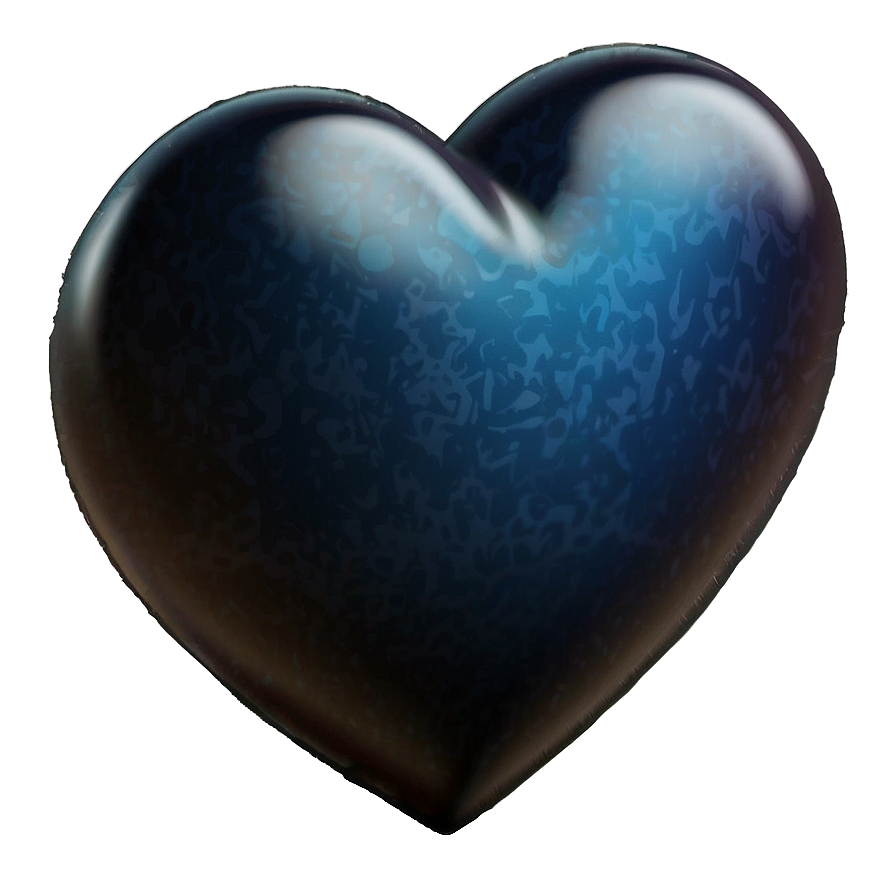 Blue Heart Love Emoji Png 16 PNG