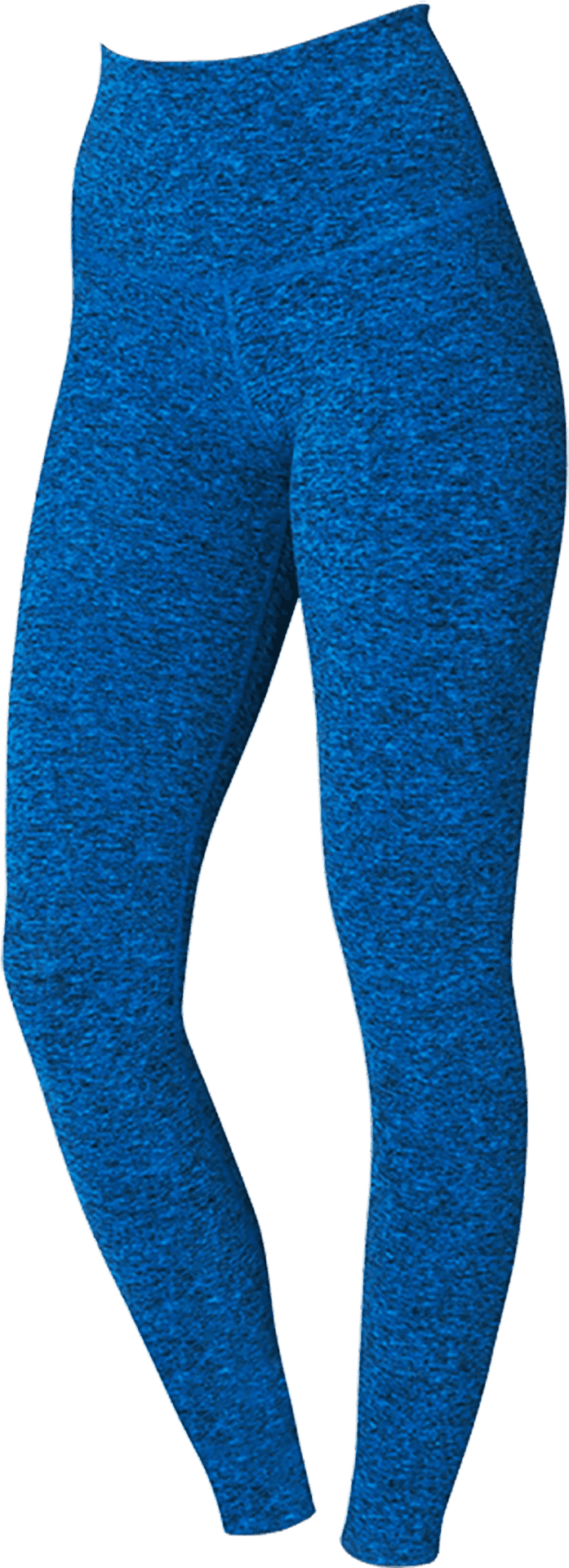 Blue Heathered Leggings PNG