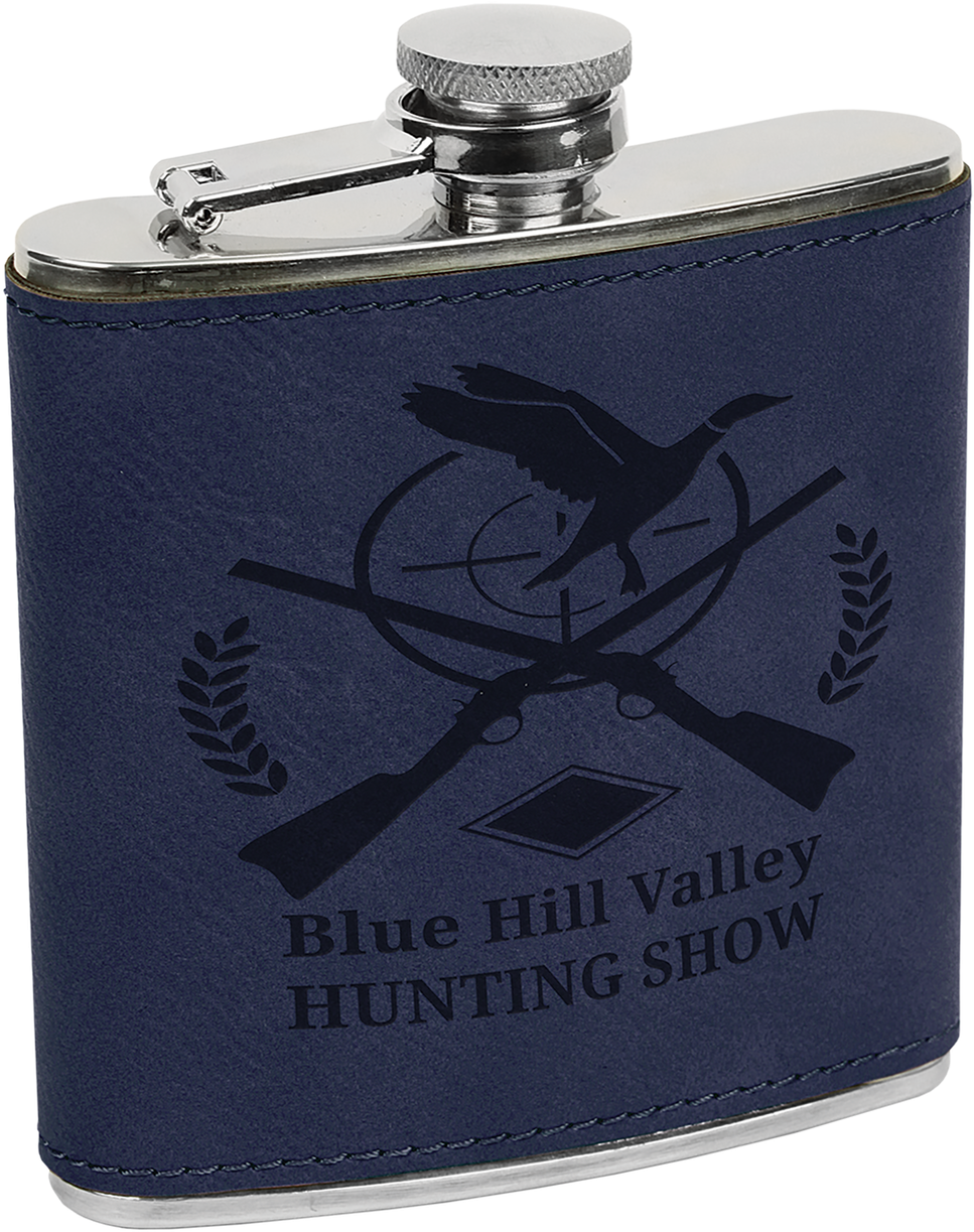 Blue Hill Valley Hunting Show Flask PNG