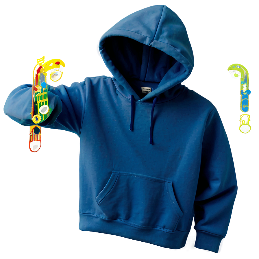 Blue Hoodie Strings Png 82 PNG