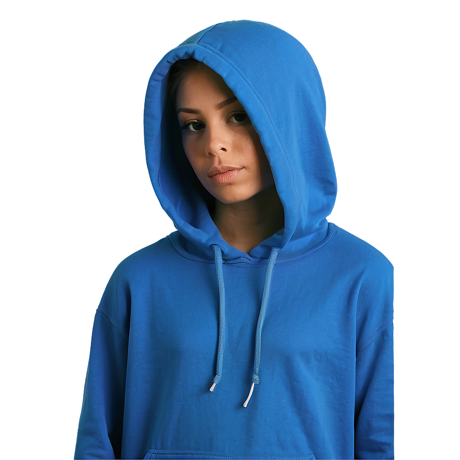 Blue Hoodie Strings Png Wgj PNG