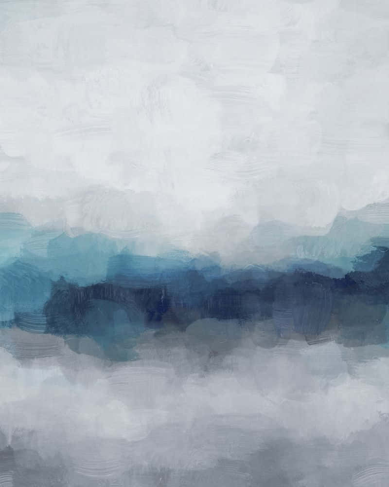 Enjoying a beautiful blue horizon view Wallpaper