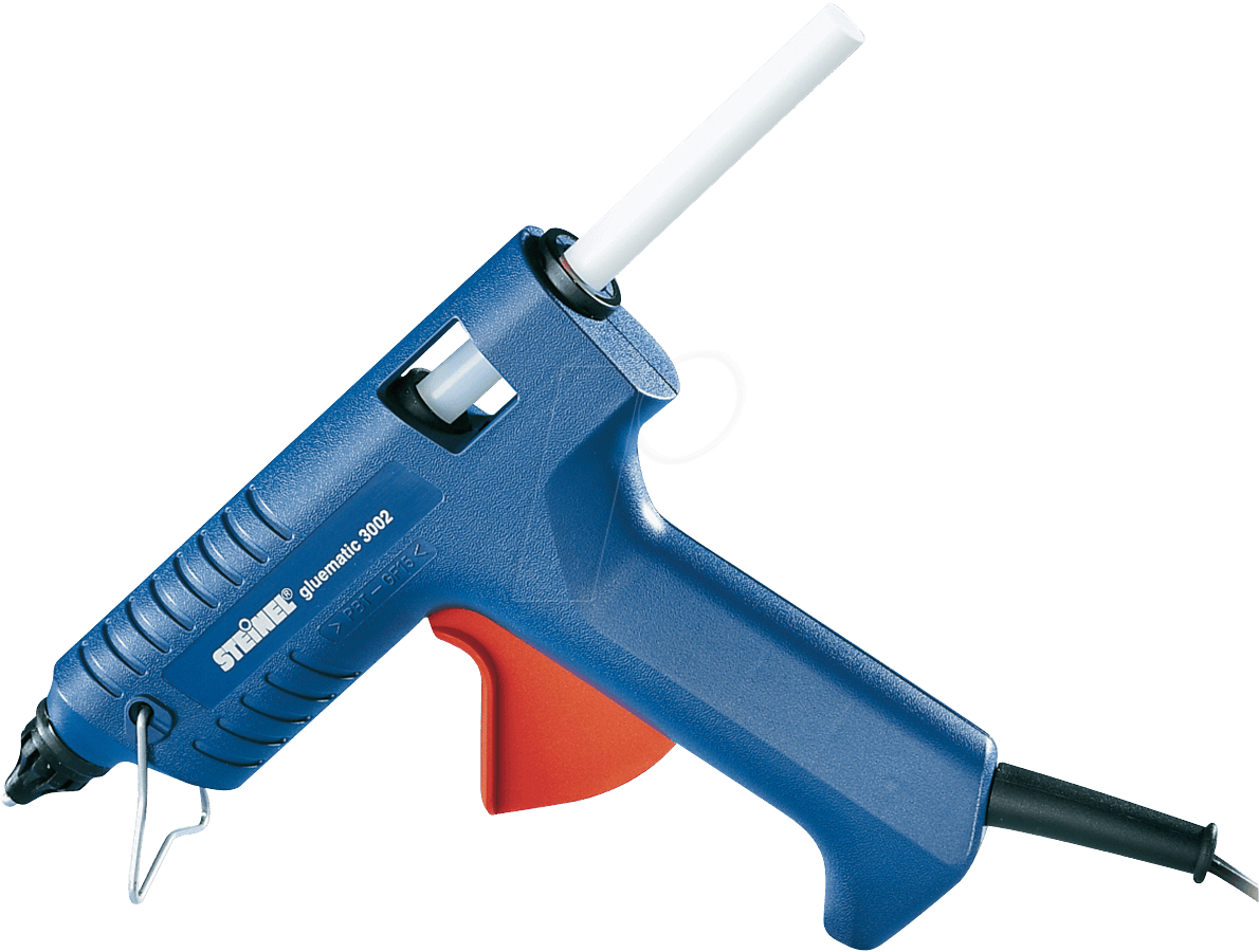 Blue Hot Glue Gun PNG