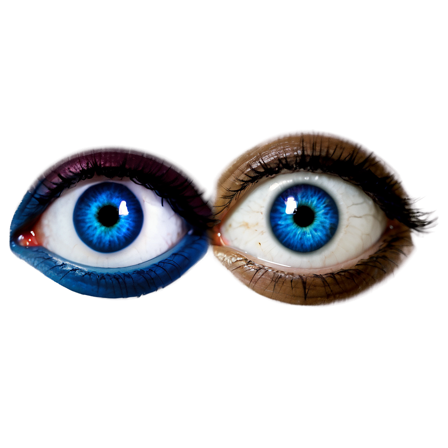 Blue Humanoid Eyes Png Yyp61 PNG