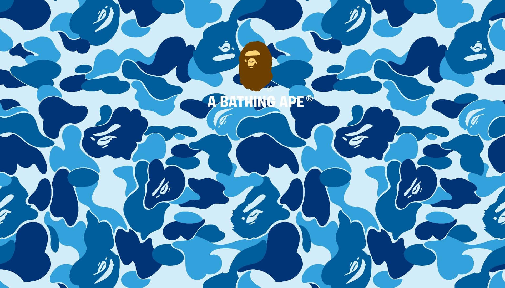 Stand Out From The Crowd With Blue Hypebeast Wallpaper
