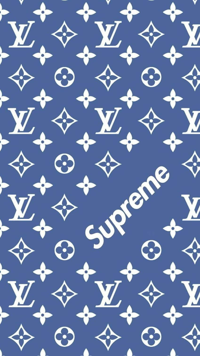 For a look that demands attention, add or experiment with a touch of Blue Hypebeast! Wallpaper