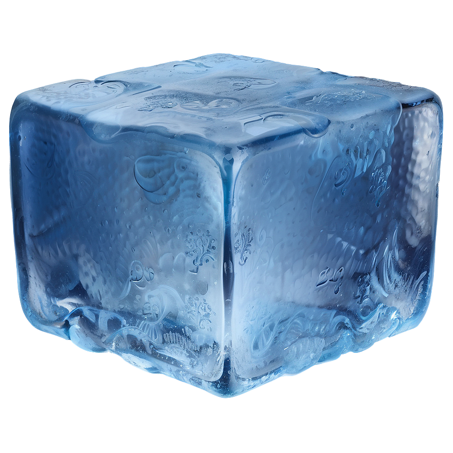 Download Blue Ice Cube Png Bcr | Wallpapers.com