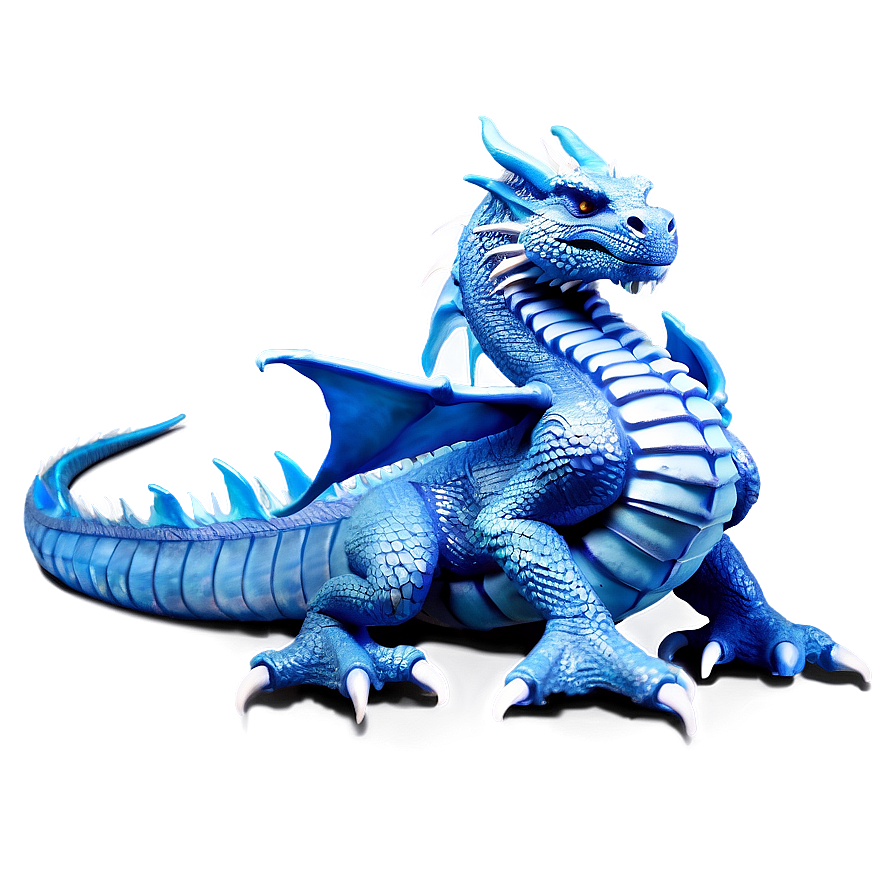 Download Blue Ice Dragon Png 37 | Wallpapers.com