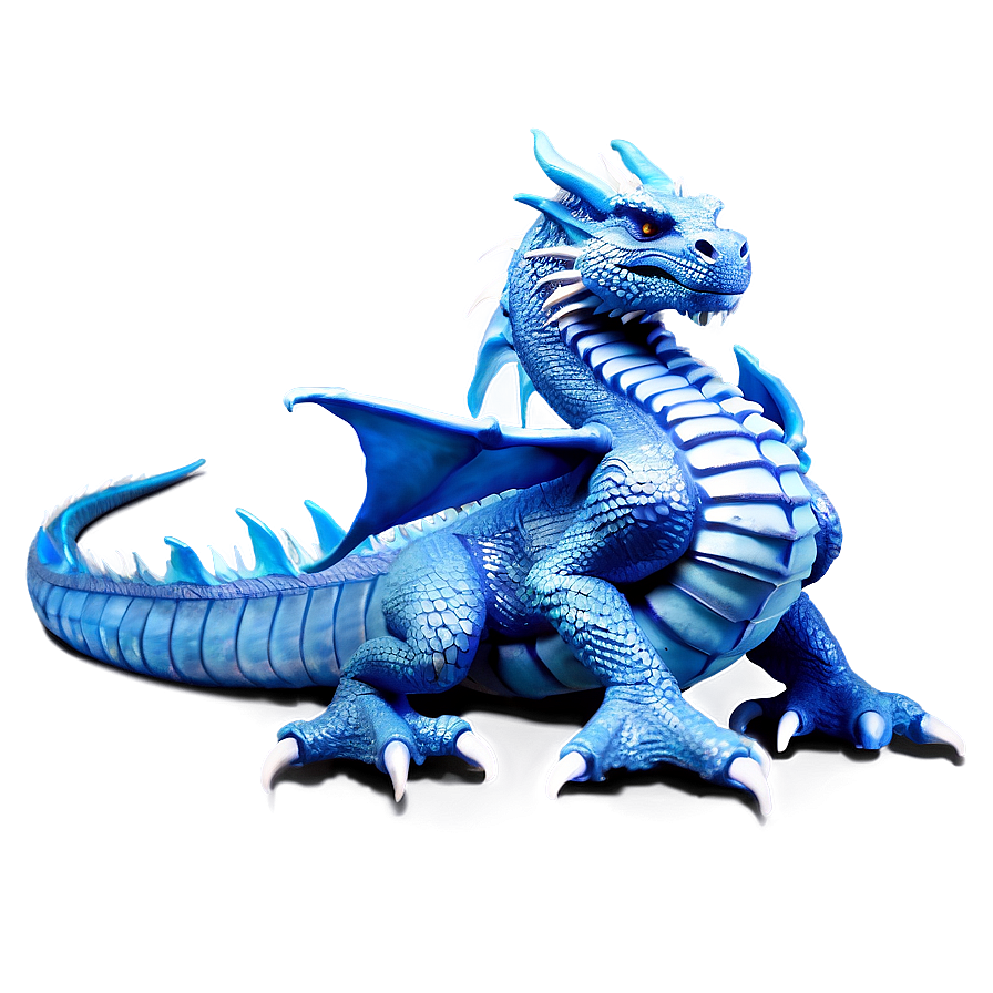 Blue Ice Dragon Png 37 PNG