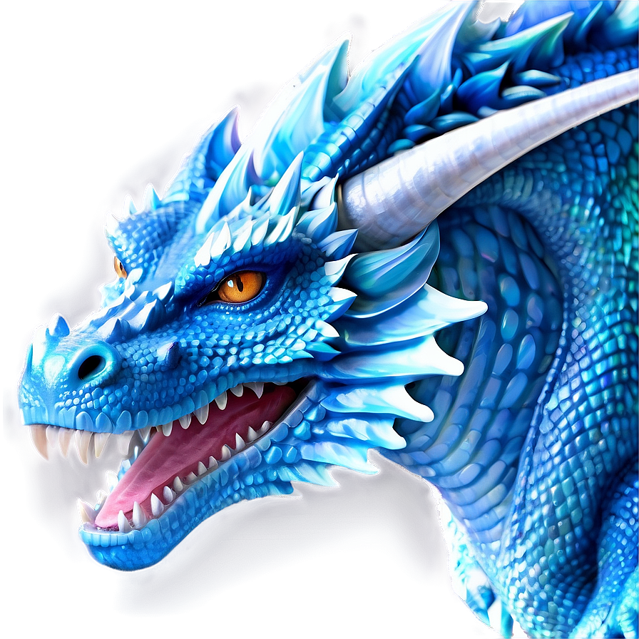 Blue Ice Dragon Png 43 PNG