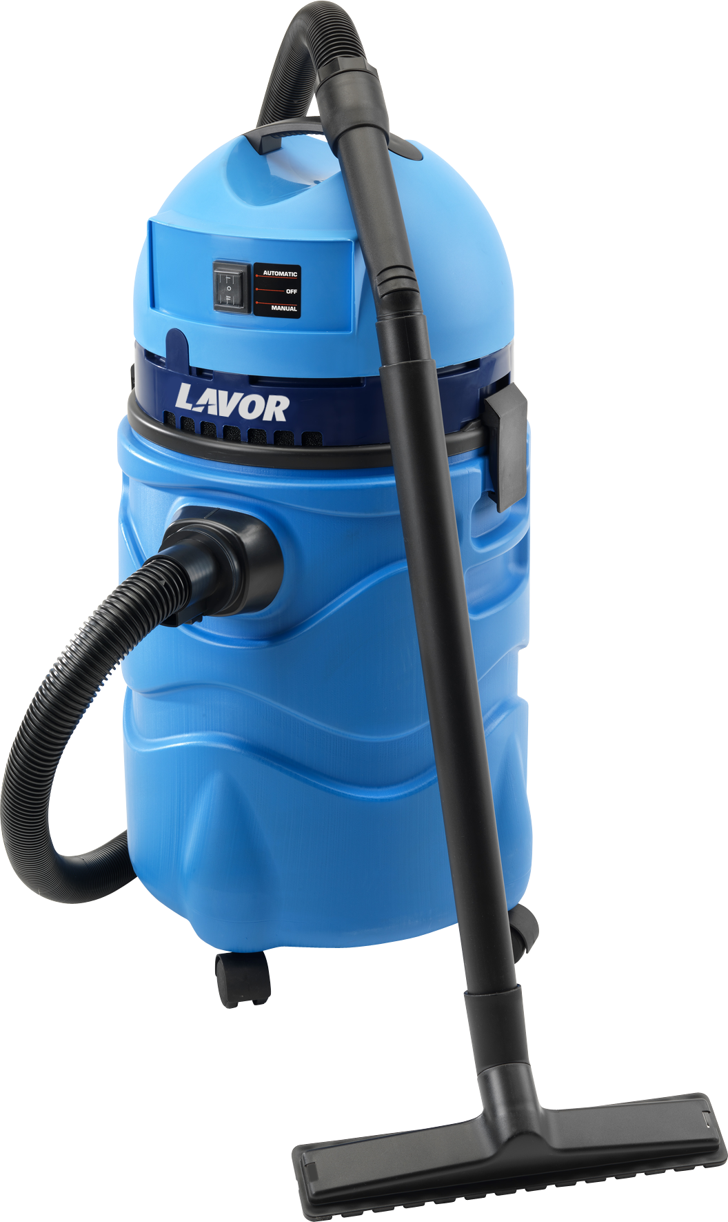 Blue Industrial Vacuum Cleaner Lavor Model PNG